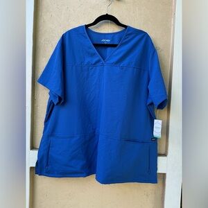 Jockey Royal Blue Scrub Top